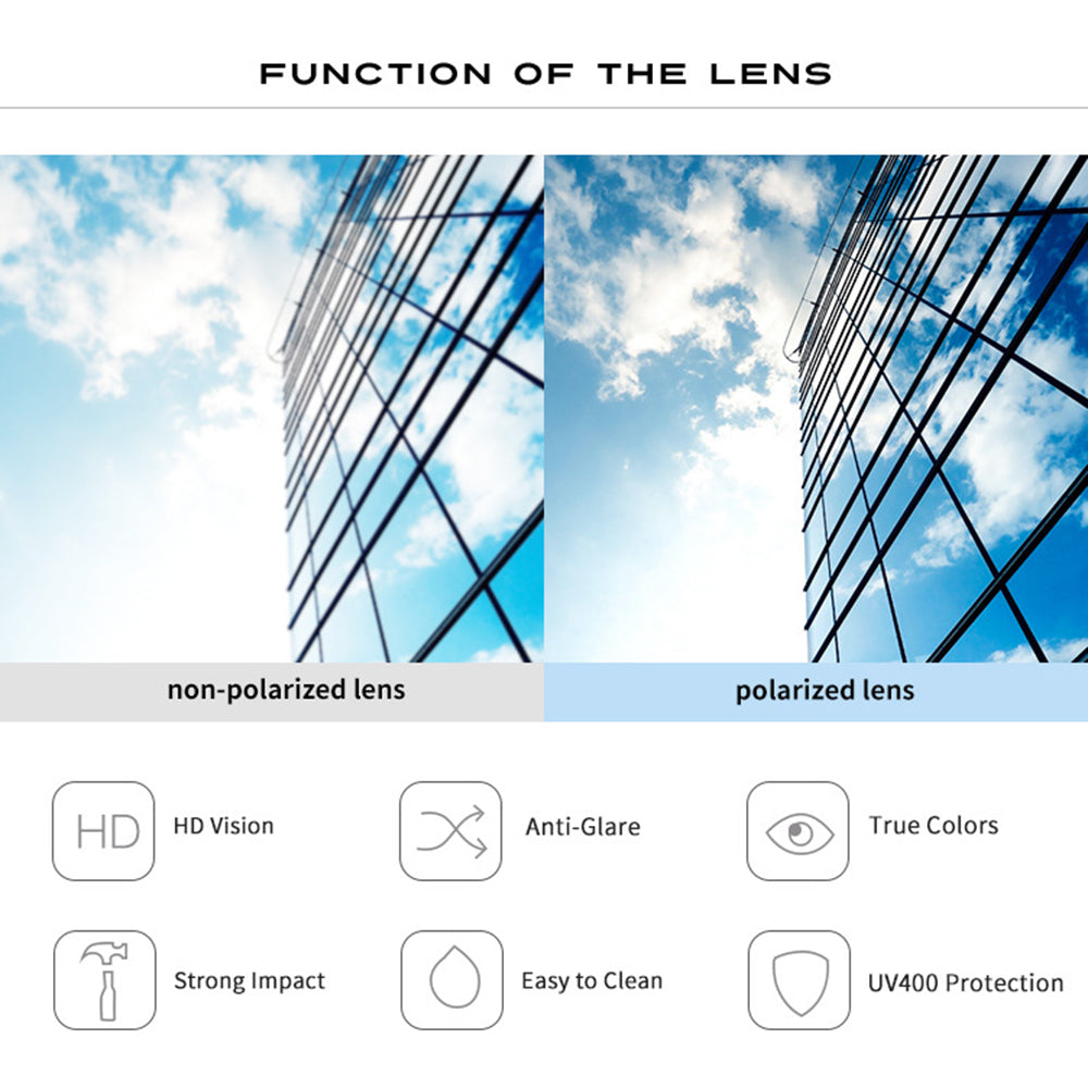 AIELBRO Polarized UV400 Cycling Glasses