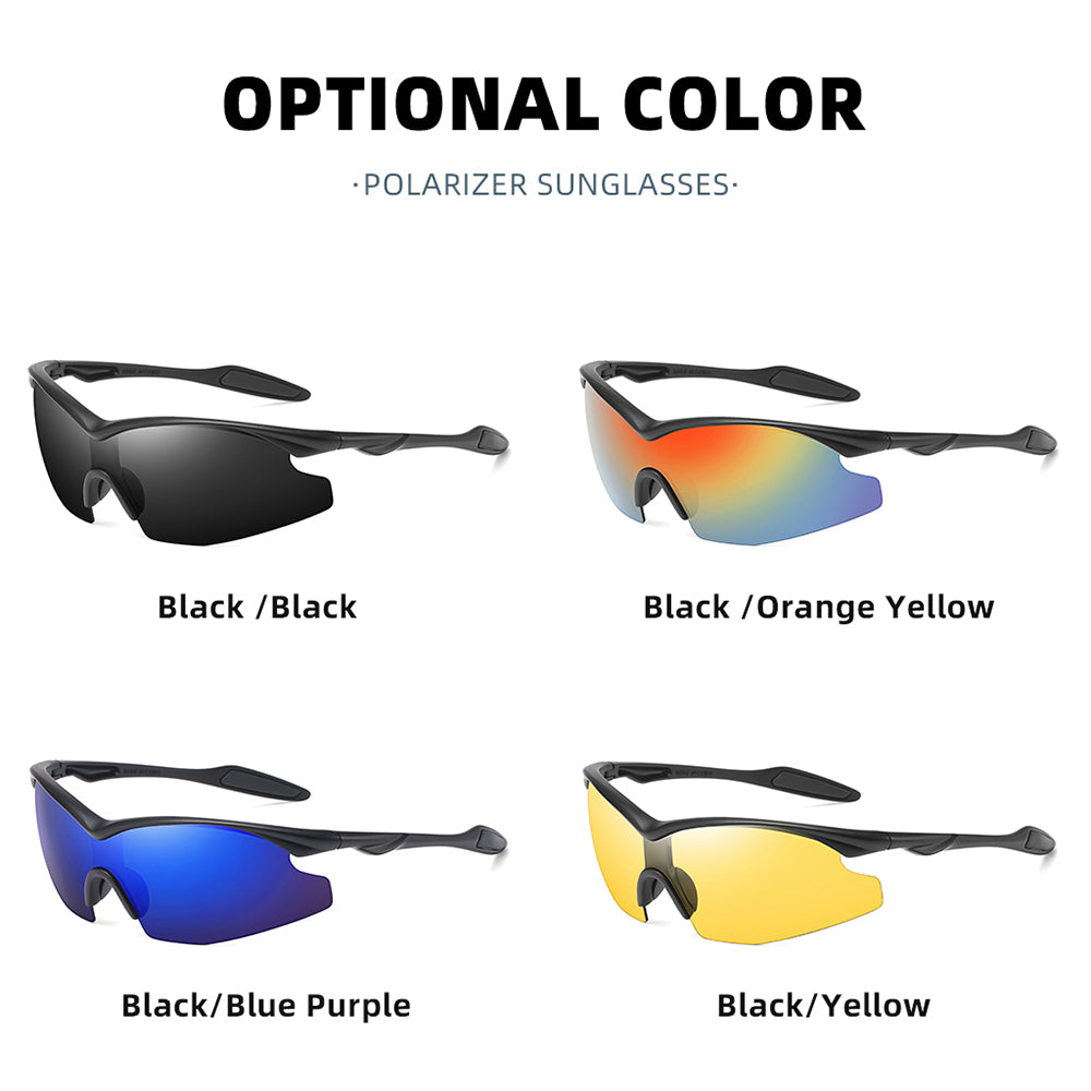 AIELBRO Cycling Glasses Polarized UV400 Lens