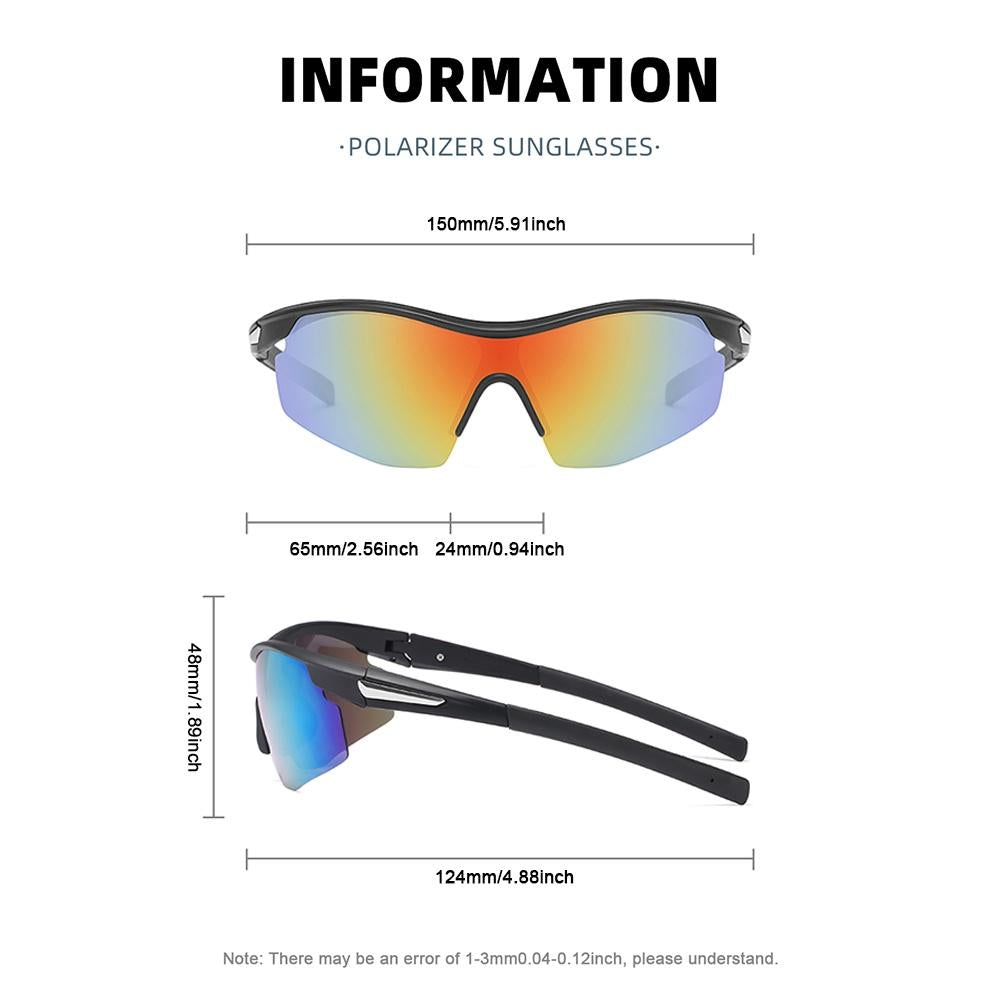 AIELBRO Polarized Cycling Glasses UV400 Windproof